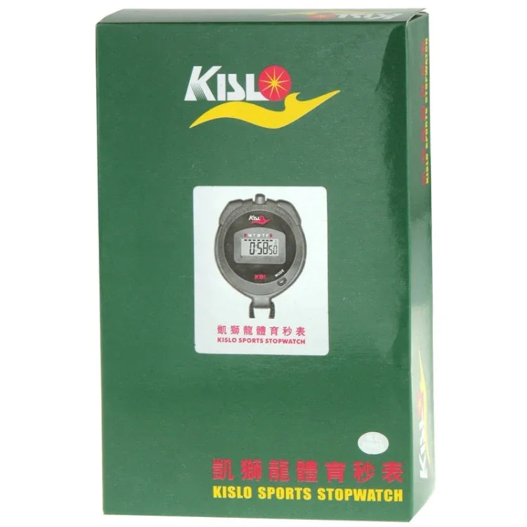 KISLO K81秒錶專業計時手持數字LCD運動計數器計時器，K81