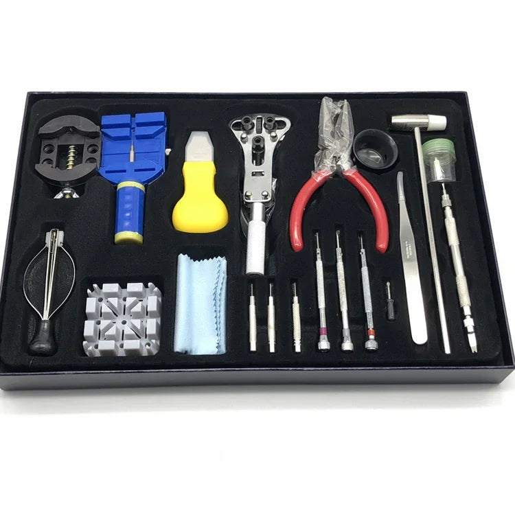 20套手錶維修工具組螺絲起子開蓋器，20合1