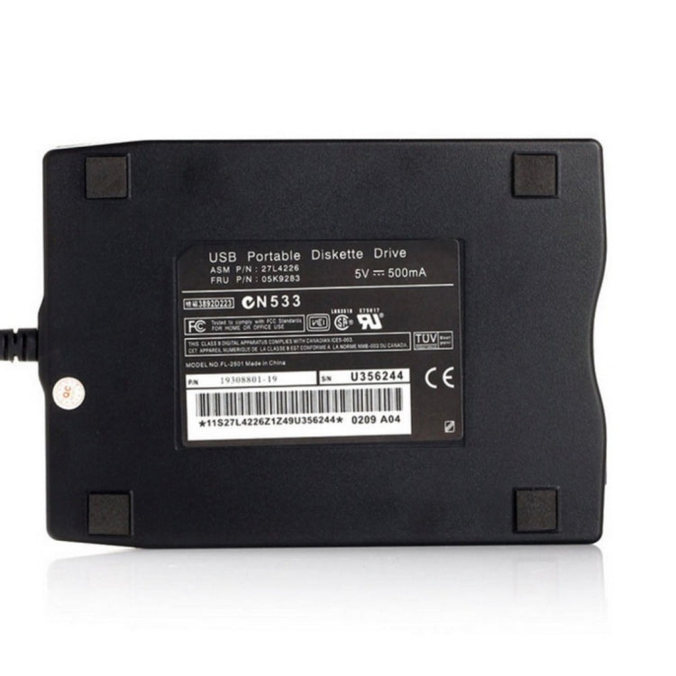 3.5吋 1.44MB FDD 便攜 USB 外接軟碟機，適用筆記型電腦、桌上型電腦