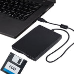 3.5吋 1.44MB FDD 便攜 USB 外接軟碟機，適用筆記型電腦、桌上型電腦