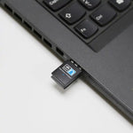 300Mbps 無線 802.11N USB 網路納米卡轉接器，卡轉接器