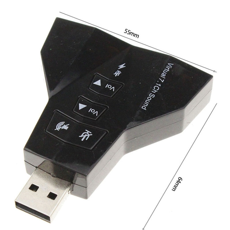 2.1 聲道 USB 音效轉接器（雙 USB 麥克風，雙 USB 耳機）