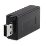 外接 USB 2.0 7.1 聲道 3D 虛擬音效卡轉接器，塑膠 7.1 聲道黑色