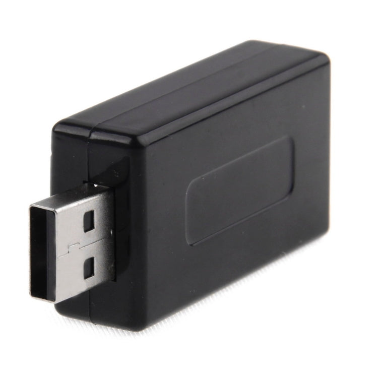 外接 USB 2.0 7.1 聲道 3D 虛擬音效卡轉接器，塑膠 7.1 聲道黑色