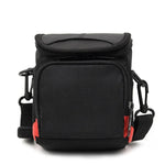 Universal Mini Digital Cloth Camera Bag with Strap, Size: 115 x 105 x 155mm, 11 x 10 x 15cm(Black)