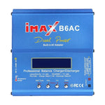 iMAX B6AC 2.6吋 LCD 遙控鋰電池平衡充電器（100-240V / EU 插頭），B6AC