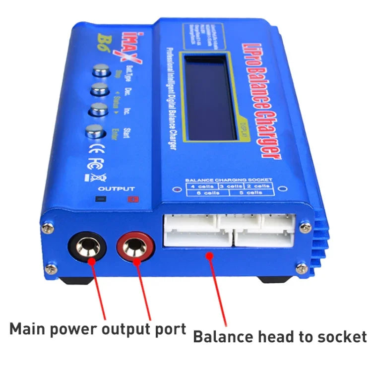 iMAX B6 數位 RC Lipo NiMH 電池平衡充電器，W303