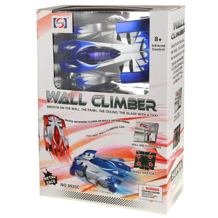高級酷紅外線遙控玩具車遙控 RC 牆壁攀爬車特技車