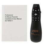 2.4G 無線簡報器雷射筆飛鼠 Rii 專業空中滑鼠 R900 適用 HTPC / Android TV BOX / PS3 / XBOX360 / 平板電腦（K14 R900），K14 R900