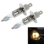 2 PCS H1 12V / 55W / 4300K / 1600lm Xenon Car Headlight Bulbs, Warm White, H1