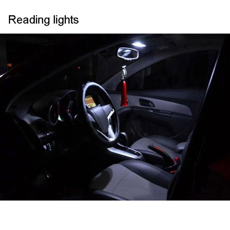 2 PCS 39mm 1.5W 80LM White Light 1 COB LED License Plate Reading Lights Car Light Bulb, 39mm