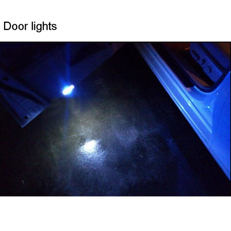 2 PCS 39mm 1.5W 80LM White Light 1 COB LED License Plate Reading Lights Car Light Bulb, 39mm
