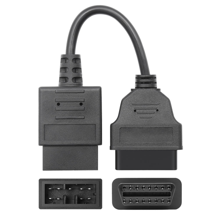 9 Pin to 16 Pin OBDII Diagnostic Cable for Subaru, 9 Pin to 16 Pin