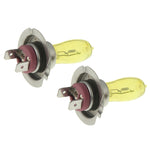 2 X H7 HOD Halogen Bulbs 12V 100W 2400 LM 3500K Yellow Light Headlights, H7