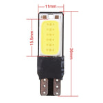 2 PCS T10 6W 180LM Double-Faced 2 COB LED Decode Canbus Error-Free Car Clearnce Reading Lamp, DC 12V, 2 COB LEDs
