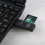 2 合 1 USB 3.0 讀卡機，超高速 5Gbps，支援 SD 卡 / TF 卡