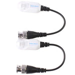 2 個 被動 UTP 網路視訊巴倫 CAT5 至攝影機 監控 BNC DVR O-612, 206C