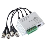 4 路 UTP 無源視頻平衡器 / CCTV 雙絞線傳輸, 4 路 UTP