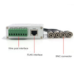 4 路 UTP 無源視頻平衡器 / CCTV 雙絞線傳輸, 4 路 UTP