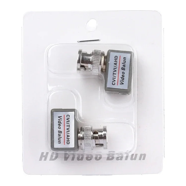 2 件 202C-HD CVI/TVI/AHD 1 路無源視頻平衡同軸轉接器, 202C-HD