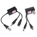 2 件 HD 213B-C 同軸 CVI/TVI/AHD 視頻音頻電源平衡收發器, 213B-C