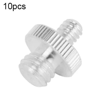 10個1/4轉3/8不鏽鋼螺絲，適用於三腳架雲台，1/4轉3/8