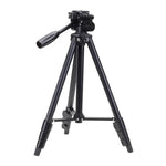YUNTENG VCT-681 138公分單反/微單/數位相機三腳架，四節折疊鋁合金腳，適用Canon/Nikon/Panasonic/Pentax/Casio/Sony/Fuji（承重3公斤）