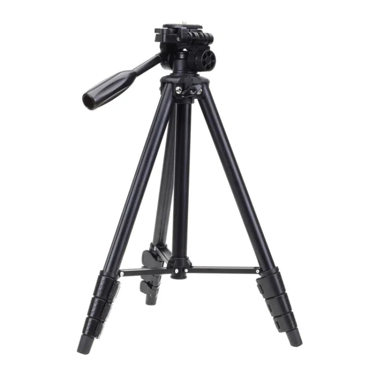 YUNTENG VCT-681 138公分單反/微單/數位相機三腳架，四節折疊鋁合金腳，適用Canon/Nikon/Panasonic/Pentax/Casio/Sony/Fuji（承重3公斤）