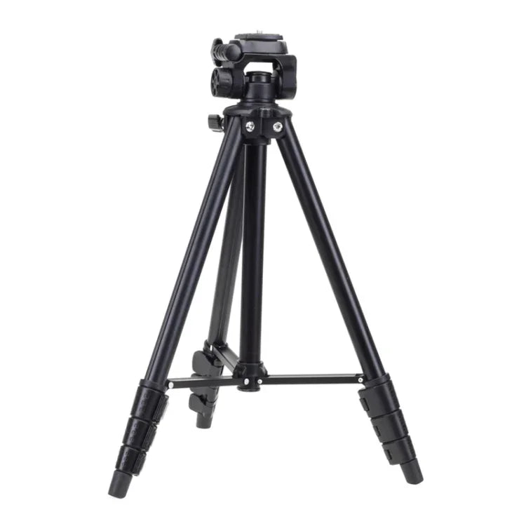 YUNTENG VCT-681 138公分單反/微單/數位相機三腳架，四節折疊鋁合金腳，適用Canon/Nikon/Panasonic/Pentax/Casio/Sony/Fuji（承重3公斤）