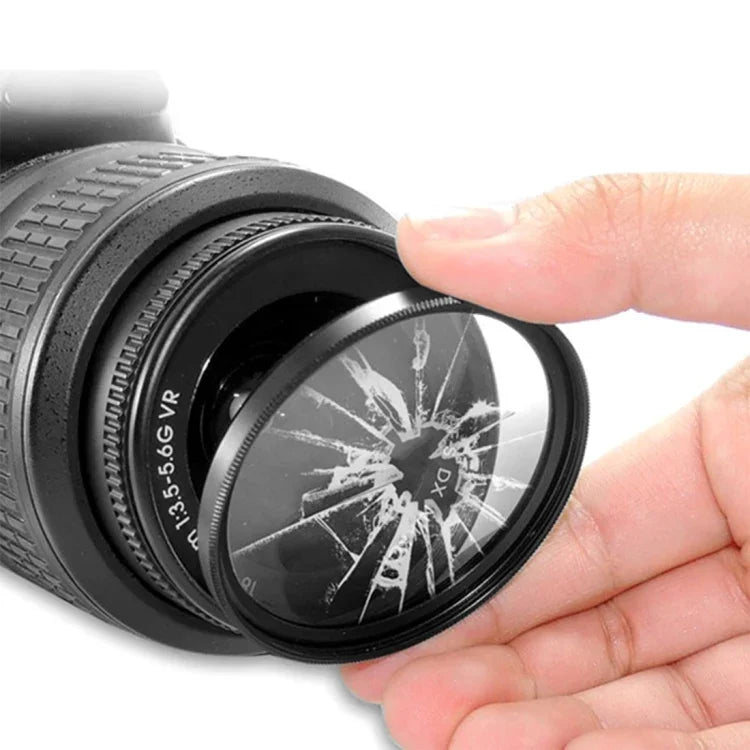 52mm 數位相機鋁合金框架鏡頭 UV 濾鏡，52mm