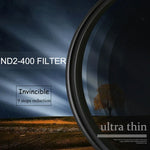 82mm ND 漸變中性密度可調變濾鏡 ND 2 至 ND 400 濾鏡，82mm