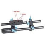 YEANGU YLG1005B 15mm 簡易支架導軌桿 適用於單眼相機，YLG1005B
