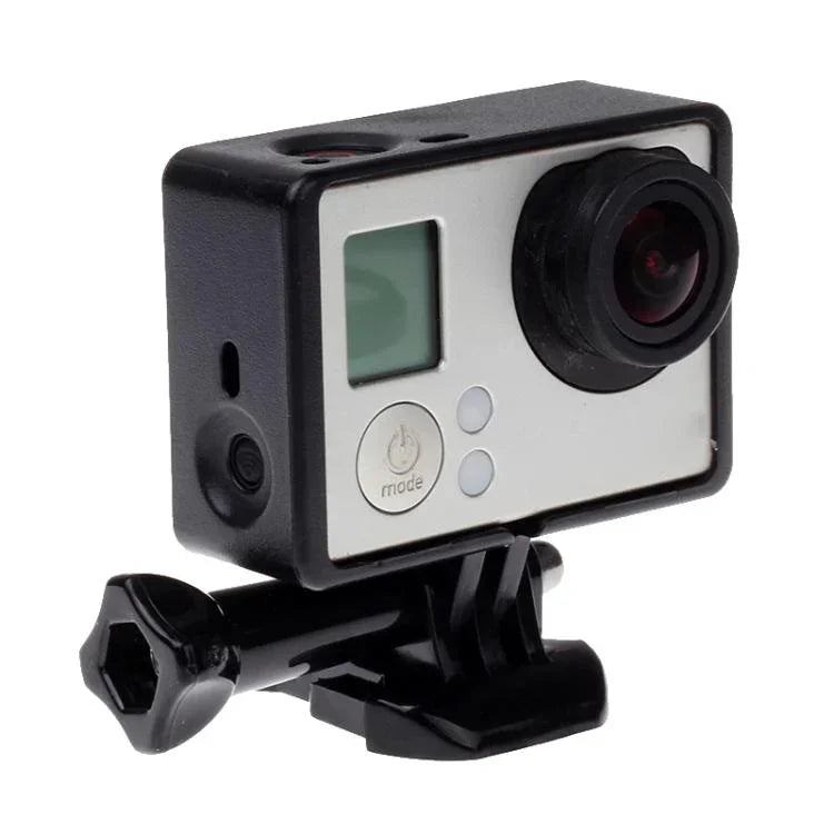 標準保護框架安裝外殼，附多種安裝配件，適用於 GoPro Hero4 / 3+ / 3，附多種安裝配件