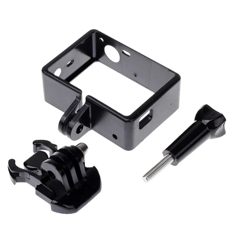 標準保護框架安裝外殼，附多種安裝配件，適用於 GoPro Hero4 / 3+ / 3，附多種安裝配件