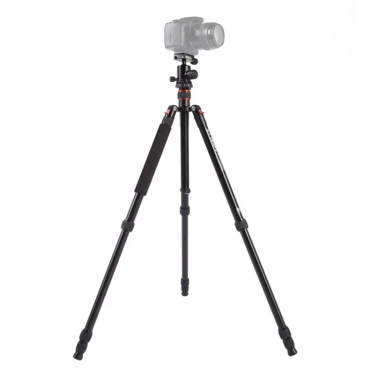 Triopo MT-2504C 可調式便攜鋁合金三腳架，搭配 NB-1S 球型雲台，適用 Canon Nikon Sony DSLR 相機，MT-2504C（黑色）、MT-2504C（金色）