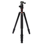 Triopo MT-2804C 可調式便攜鋁合金三腳架，搭配 NB-2S 球型雲台，適用 Canon Nikon Sony DSLR 相機，MT-2804C（黑色）、MT-2804C（金色）