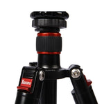 Triopo MT-2804C 可調式便攜鋁合金三腳架，搭配 NB-2S 球型雲台，適用 Canon Nikon Sony DSLR 相機，MT-2804C（黑色）、MT-2804C（金色）