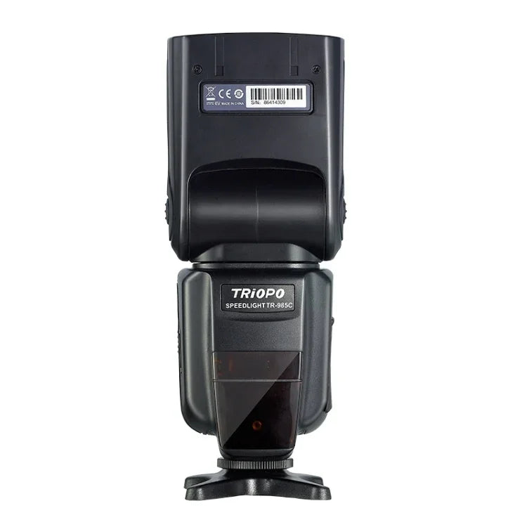 Triopo TR-985 DSLR 相機用 TTL 高速閃光燈，TR-985 適用 Canon，TR-985 適用 Nikon