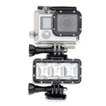 SupTig 30M 防水 300LM 影片燈，適用於 GoPro、Insta360、DJI 及其他運動相機，影片燈