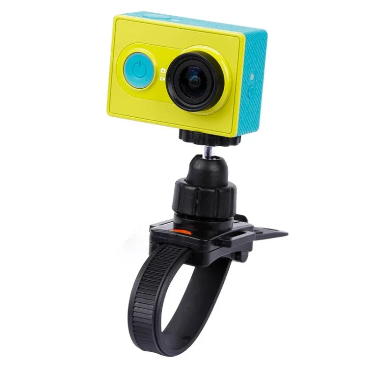 GoPro HERO4 / 3+ / 2 & 1、XiaoMi YI、SJCAM SJ4000 / SJ5000 / SJ6000 / SJ7000 / Kjstar 運動相機用相機支架三腳架夾頭帶 / 頭盔帽， 相機支架三腳架夾
