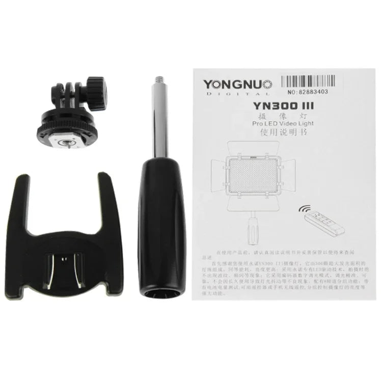 YONGNUO YN300 III LED 相機攝影燈 適用 Canon Nikon Olympus，YN300 III