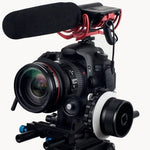 YELANGU YLG0103A F1 升級版跟焦器，帶可調齒輪環皮帶，適用於 Canon / Nikon / 攝影機 / DSLR 相機，YLG0103A