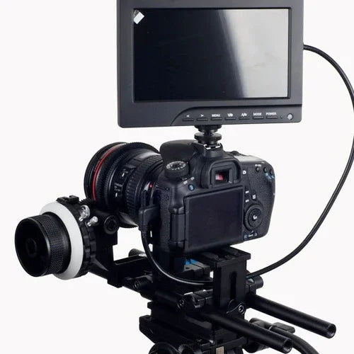 YELANGU YLG0103A F1 升級版跟焦器，帶可調齒輪環皮帶，適用於 Canon / Nikon / 攝影機 / DSLR 相機，YLG0103A
