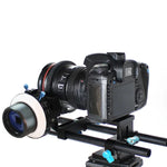 YELANGU YLG0103D F4 限位跟焦器，帶可調齒輪環皮帶，適用於 Canon / Nikon / 攝影機 / DSLR 相機，YLG0103D