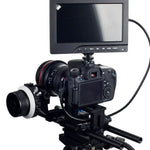 YELANGU YLG0103D F4 限位跟焦器，帶可調齒輪環皮帶，適用於 Canon / Nikon / 攝影機 / DSLR 相機，YLG0103D