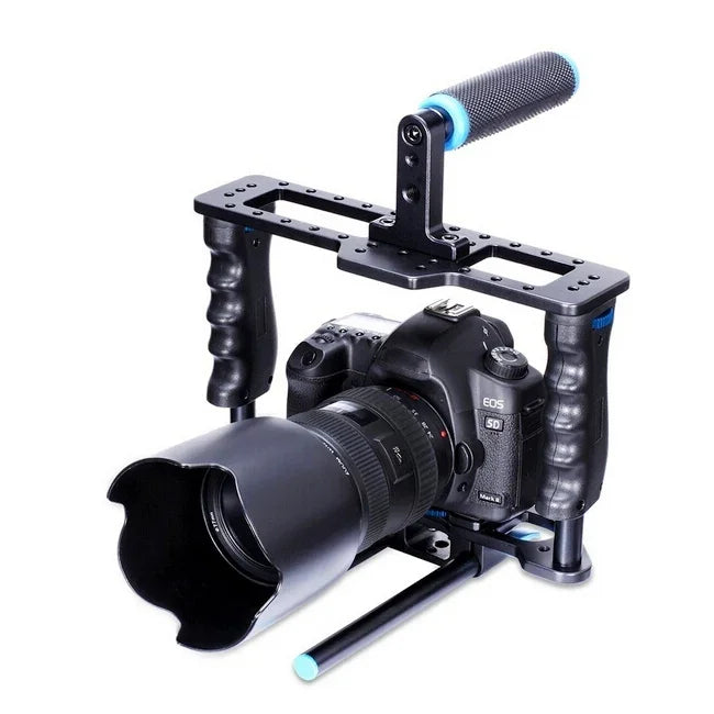 YELANGU YLG0107E-A 保護籠手柄穩定器頂部套件，適用於 DSLR 相機