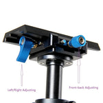 YELANGU S40L 40cm 鋁合金手持穩定器，適用於 DSLR 相機 DV