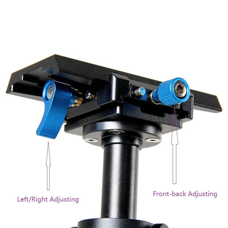 YELANGU S40L 40cm 鋁合金手持穩定器，適用於 DSLR 相機 DV