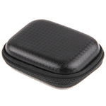 碳纖維防水便攜盒，適用於 GoPro HERO11 Black/HERO10 Black / HERO9 Black / HERO8 Black / HERO7 /6 /5 /5 Session /4 Session /4 /3+ /3 /2 /1，DJI Osmo Action 及其他運動相機，尺寸：8cm x 6cm x 2.5cm，尺寸：9cm x 7cm