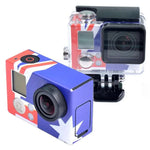 GoPro HERO3+ /3 機殼貼紙，美國國旗、澳洲國旗、巴西國旗
